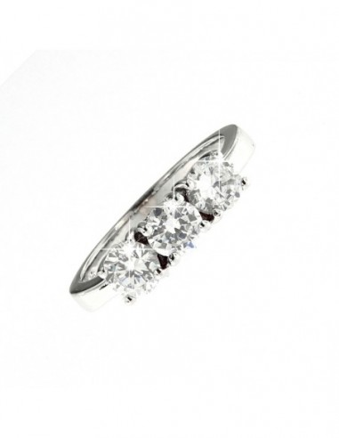 ANELLO ARGENTO 925‰ TRILOGY ZIRCONI 5 MM [fbaa0c97]
