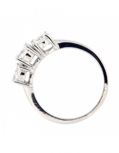 ANELLO ARGENTO 925‰ TRILOGY ZIRCONI 5 MM [95918e9e]