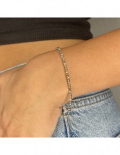 Bracciale Oro Giallo Sfere Alternate Oro Bianco 2M [36c80c4e] 2