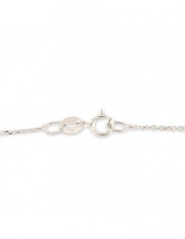 Collana Oro Bianco Rosario Sfere Lisce [e4b5d5f0]