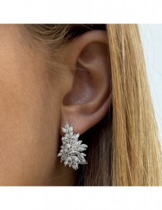 Orecchini Argento Rodiato Ear Cuff [c0f071e0] 2