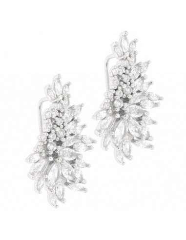Orecchini Argento Rodiato Ear Cuff [a985b439]