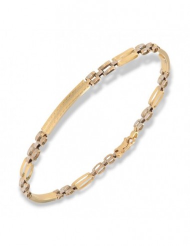 Bracciale Oro Giallo Piastre Unite [58f38e47]