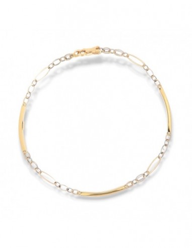 Bracciale Oro Giallo Piastre Unite [6b18bd04]