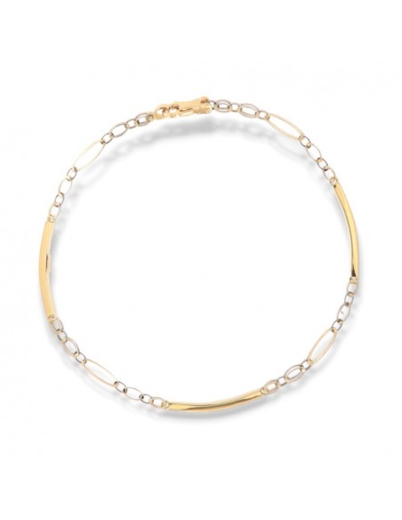 Bracciale Oro Giallo Piastre Unite [6b18bd04]
