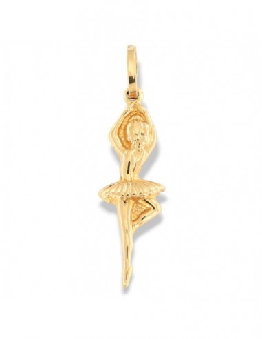 Ciondolo Oro Giallo Ballerina Danza Classica [64dcf6f5]