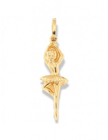 Ciondolo Oro Giallo Ballerina Danza Classica [9603b1ff]
