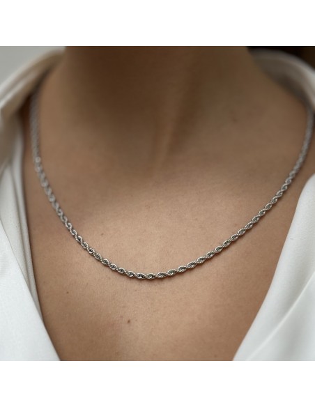 Collana Acciaio Maglia Rope 11,65GR [57e62280]