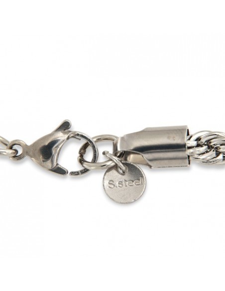 Collana Acciaio Maglia Rope 30,65GR [5cefd49d]