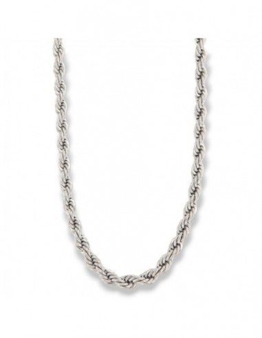 Collana Acciaio Maglia Rope 59,80GR [077d4527]