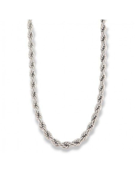 Collana Acciaio Maglia Rope 59,80GR [077d4527]