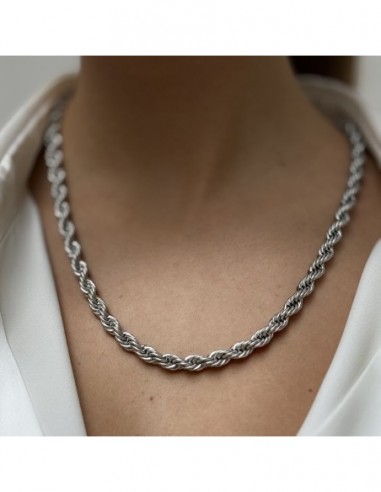 Collana Acciaio Maglia Rope 59,80GR [4b544087]