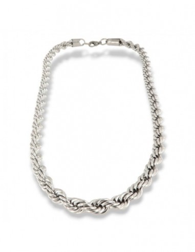 Collana Acciaio Maglia Rope 59,80GR [f919c69d]