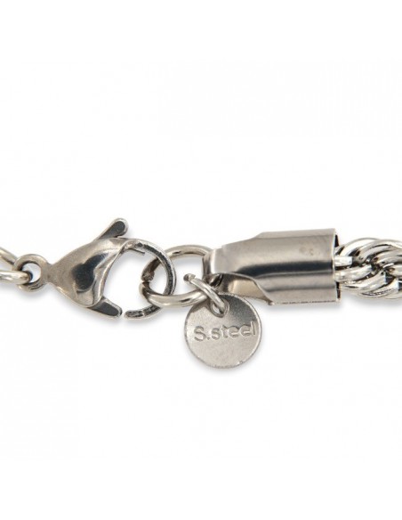 Collana Acciaio Maglia Rope 59,80GR [4e040799]