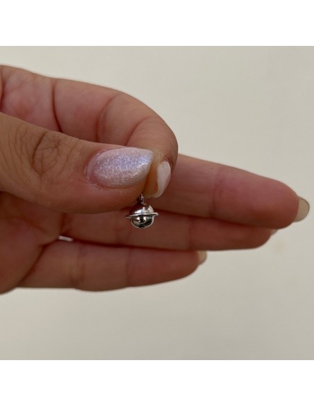 Ciondolo Argento Rodiato Sfera Piccola Chiama Ange [661afc9e]