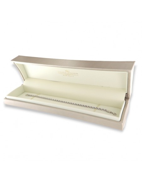 Bracciale Oro Bianco Maglia Rope 2,85GR [64c8982d]