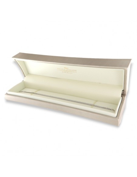 Bracciale Oro Bianco Maglia Quadrispiga 2,05GR [f18f9328]