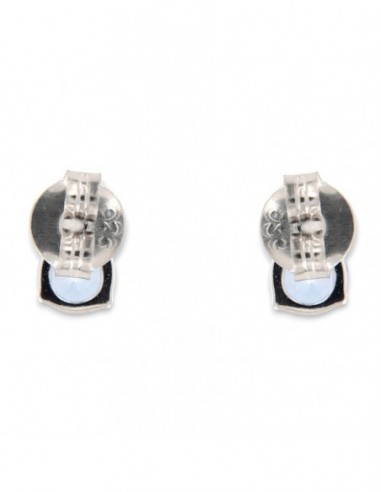 Orecchini Argento Rodiato Goccia Celeste [b36cf87b]