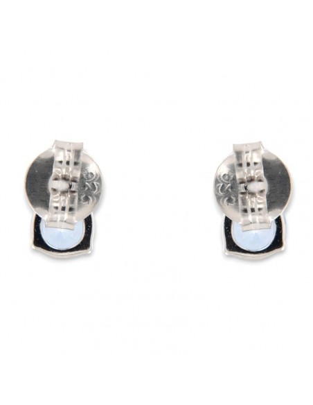 Orecchini Argento Rodiato Goccia Celeste [b36cf87b]