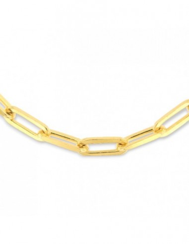 Collana Argento Dorato Catena 13,05GR [22e23e53]