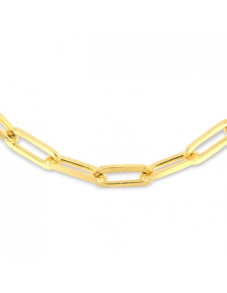 Collana Argento Dorato Catena 13,05GR [22e23e53]