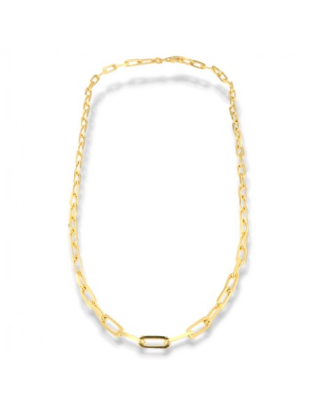 Collana Argento Dorato Catena 13,05GR [27b2794d]