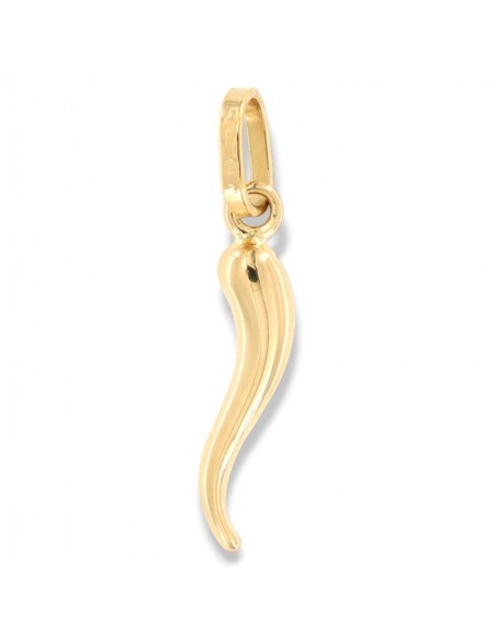Ciondolo Oro Giallo Diamantato/Lucido 19MM [37bc1f6c]