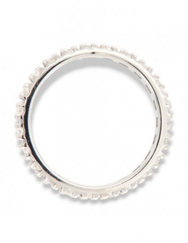 ANELLO ORO BIANCO GIRODITO ETERNITY 23 DIAMANTI DA 0,03 0,71 CARATI [44cc7a7a]