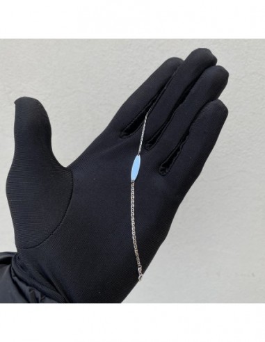 Bracciale Oro Bianco Neonato Piastra Centrale [7d2abd34]