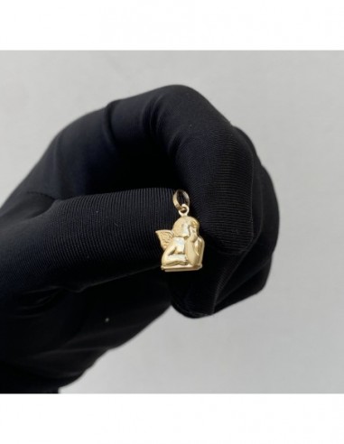 Ciondolo Oro Giallo Putto RIlievo [971a4a72]