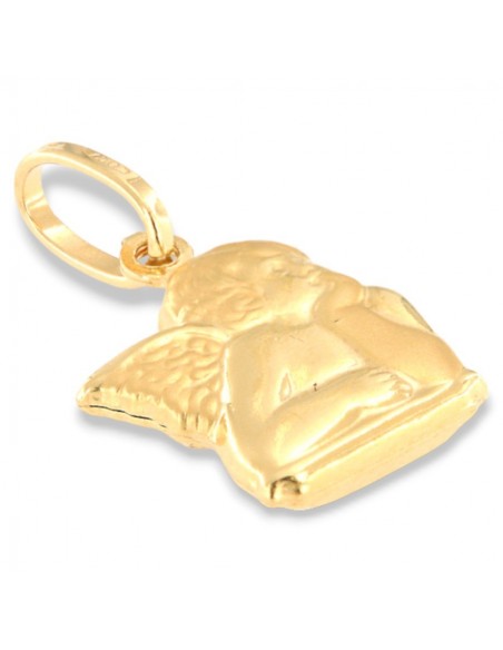 Ciondolo Oro Giallo Putto RIlievo [20078b76]