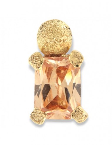 Ciondolo Oro Giallo Quarzo Citrino Satinato [6b9b2216]