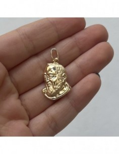 Ciondolo Oro Giallo Padre Pio Busto [e3dc1e7f] 2