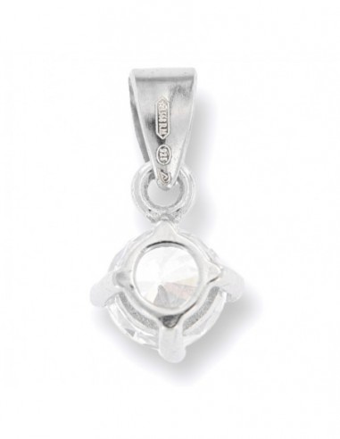 Ciondolo Argento Rodiato Punto Luce 5MM [f5bb91b4]