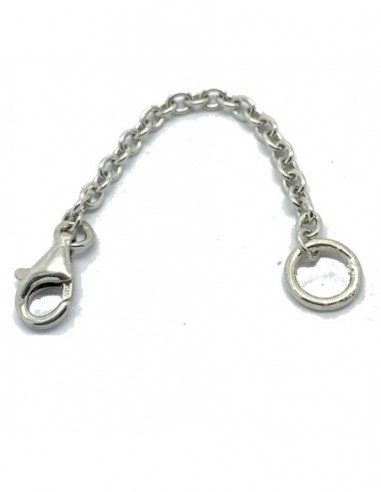 CATENA DI SICUREZZA ARGENTO COMPATIBILE TROLLBEADS [ddf4e997]