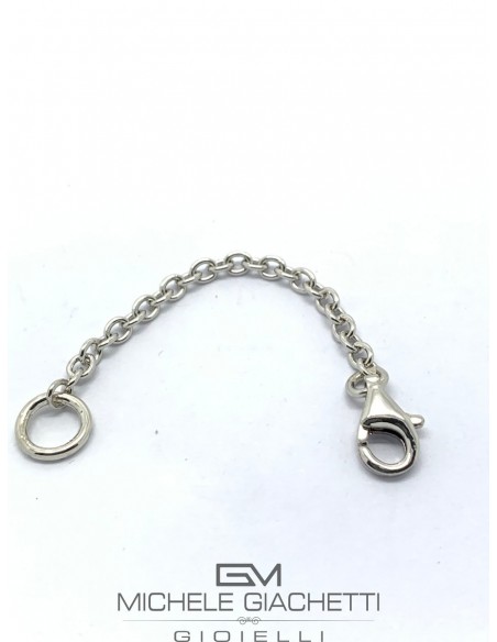 CATENA DI SICUREZZA ARGENTO COMPATIBILE TROLLBEADS [6ae92893]