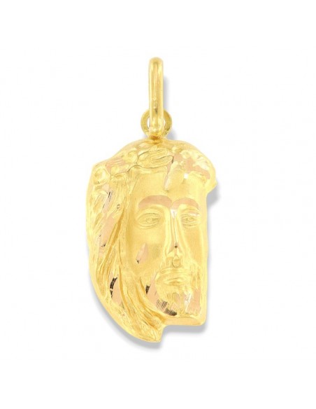 Ciondolo Oro Giallo Volto Gesù Cristo 2,60GR [8800c6a9]