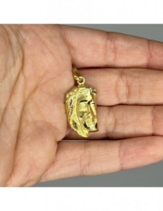Ciondolo Oro Giallo Volto Gesù Cristo 2,60GR [8800c6a9] 2