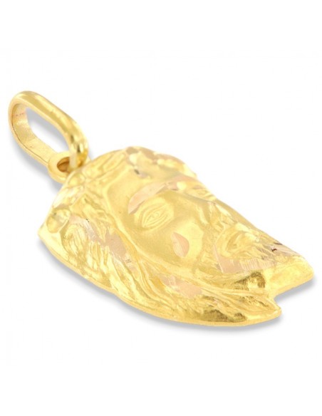 Ciondolo Oro Giallo Volto Gesù Cristo 2,60GR [a7ab5377]