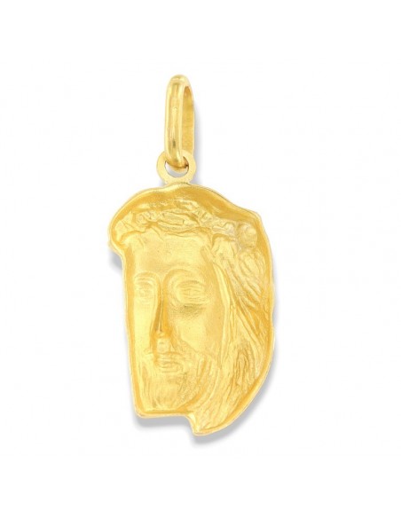 Ciondolo Oro Giallo Volto Gesù Cristo 2,60GR [a2fb1469]