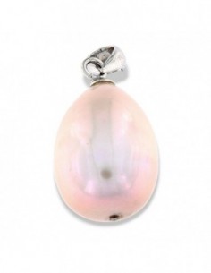 Ciondolo Argento Rodiato Perla Acqua Dolce [c12a56b4]