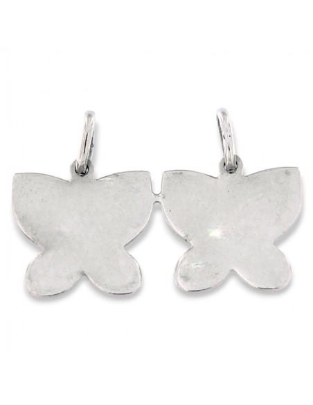 Ciondolo Argento Rodiato Farfalle Divisibili [7e23c472]