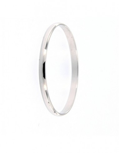 ANELLO ORO BIANCO FERMANELLO MEZZOTONDO VARIE MISU [0a796386]