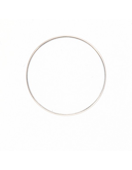 ANELLO ORO BIANCO FERMANELLO MEZZOTONDO VARIE MISU [cc9d1f75]