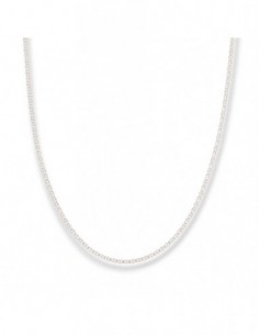 Collana Oro Bianco Maglia Marina 45CM 1,40GR [789c8d31]