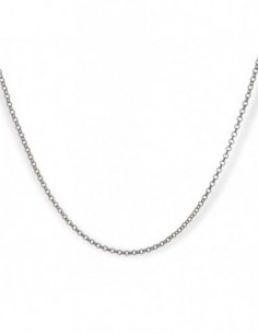 Collana Argento Rodiato Rollo. [762e2dde]