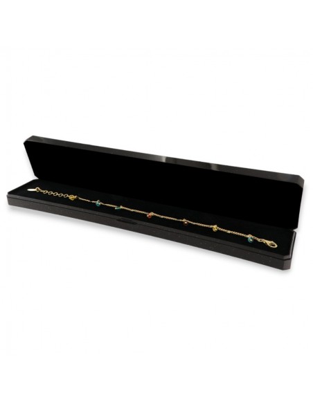 Bracciale Argento Dorato Catena Con Ciondoli [46fb48f0]