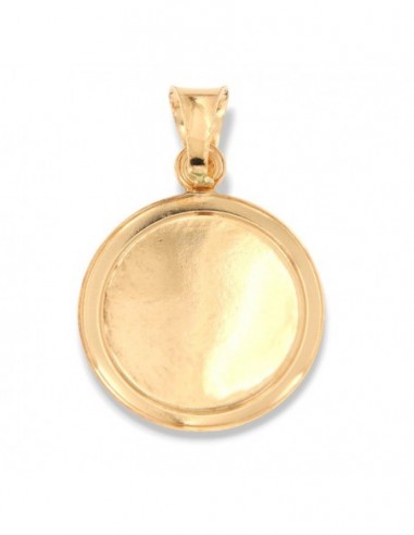 Ciondolo Oro Giallo Rosa Dei Venti Piastra Tonda [0fd8da62]
