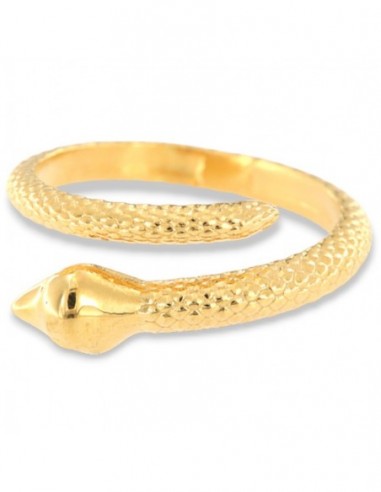 Anello Argento Dorato Serprente [21affdad]