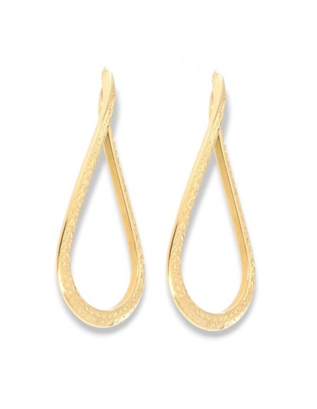 Orecchini Oro Giallo Cerrchi Goccia [1e7d563c]